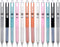 Linbsunne 12 pcs Ballpoint Pens with Medium Point 1mm Black Ink - Retractable Work Pen with Super Soft Grip for Men