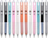 Linbsunne 12 pcs Ballpoint Pens with Medium Point 1mm Black Ink - Retractable Work Pen with Super Soft Grip for Men