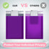 UCGOU Bubble Mailers 6x10 Inch Purple, 25 Pack Poly Padded Envelopes for Small Business Mailing