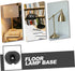 Sturdy Replacement Base for Standing Lamp - Weighted Floor Lamp Support