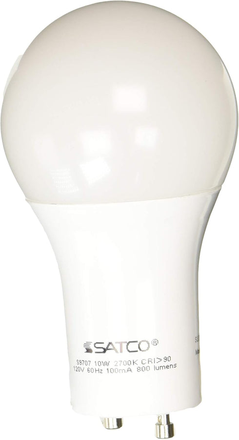 Satco S9707 GU24 Light Bulb Finish, 4.31 inches, Frosted White by Satco