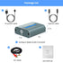 3.5mm 3.5mm to Optical Adapter Aluminum RCA to Optical Audio Converter Analog to Digital Audio Converter with Cable AUX