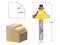 1/4-Inch 1/4-Inch 13172q YONICO Router Bits Edge Forming Roundover Bead Radius Shank