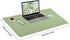 Decor(31.515.7 Inches) Light Green Desk Mat with Stitched Edges, Large Mouse Pad, Non-Slip Desk Protector Mat, Leather