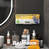 1 XL Gloves Box Facial Tissue Box Holder,Wire Rack Dispenser for Gloves,Tissues Paper Towels Organizer - Mounting