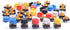 25Pcs Momentary Tact Tactile Push Button Switch 12x12x7.3mm Micro Switch 4 Pins SMD PCB with Cap for Arduino (Pack of