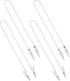 Piriuuo 4 Pcs Bib Holder Clip, Dental Bib Clips Portable Dental Napkin Clip