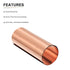 1000x200x0.1mm Pure Copper Sheets, 1 Pack for Making Machinery Parts, Metal Copper Plates