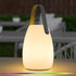 uuffoo Rechargeable Portable Table Lamp, Cordless RGB Lantern with Remote, Decorative LED