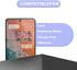 3 Packs Ultra-Thin Transparent Front Camera Cover, Webcam Privacy Protector Slide for Smartphones, Compatible