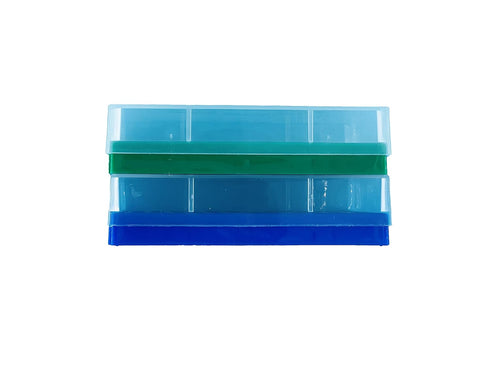 96 Wells PCR Tube Rack for 0.2ml 0.1ml Strips, Non-Skirted PCR Plate Lid, Pack of 2