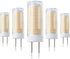 G8 Dimmable LED Bulb, 5 Pack - 7W Equivalent to G8 Halogen 75W-80W, Warm White 3000K