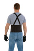Cordova SB-XL Adjustable Back Support Belt, Black, X-Large, with Attached Suspenders