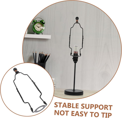 Lamp Harp Adapter for Floor Lamps - Easy Shade Replacement Bracket