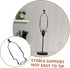 Lamp Harp Adapter for Floor Lamps - Easy Shade Replacement Bracket
