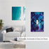 haigof 1 3 5 Inch Mystic Wolf Light Switch Cover Wall Plate Gang Single Plates Print Faceplate Home Decor X