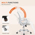 Sweetcrispy Home Office Managerial Executive Chair, Ergonomic Mesh Adjustable Swivel Mid-Back Chair with Comfortable