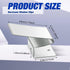 1/2 Inch Silver(20 Dunzy Universal Hurricane Shutters for Windows Exterior, Window Clips, Hurricane Clips for Brick