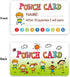 Punch Card, 100pcs Reward Incentive Cards for Teacher, Behavior Chart for Kids, Homeschool Classroom Supplies