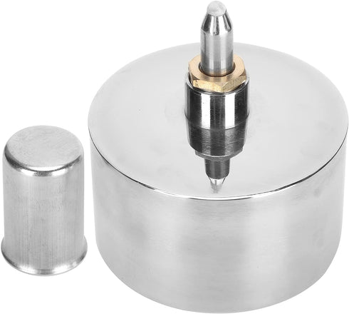 400ml Stainless Steel Alcohol Lamp Burner, Thickened Explosion-Proof Laboratory Chemistry Heating Lamp