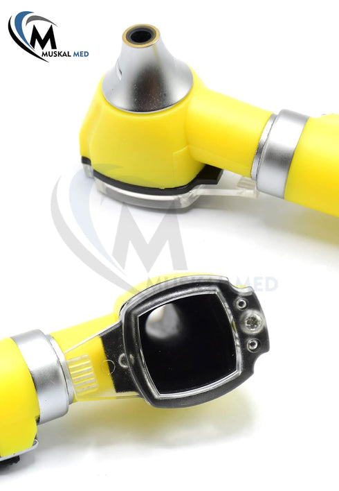 10+ MuskLife Otoscope - Ear Scope with Light, Ear Infection Detector, Pocket Size, in Colors! Yellow Style