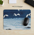 Generic Flying Birds Above Sea Desk Mat Multifunctional Table Pad Protector, Waterproof Office