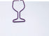 Butler in the Home 100 Count Wine Glass Shaped Paper Clips, Great for Collectors or Office Gift - Comes in Round Tin