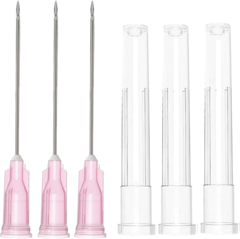 100 Pack 18 Gauge 1.5 Inch Sterile Disposable Lab Supplies, Scientific and Industrial Needle Accessories