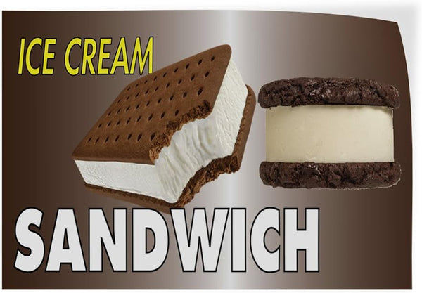 Fastasticdeals Decal Stickers Multiple Sizes Ice Cream Cones Advertising Printing A Industrial Vinyl