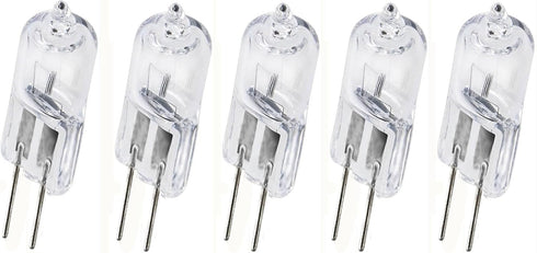 NTZTO G4 Bulb 12V 20W, 280 2700K 360 2-Pin Halogen Lumens Warm White, High CRI, Beam Angle, Base for Chandelier, Under