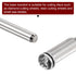 12pcs Cut Off Wheel Screw Mandrel, 3mm Shank Dia Cutting Disc Holder for Rotary Tools