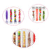 24 PCS Plastic Test Tubes, 45ml Clear Test Tube with Caps for Candy Storage, Party, Decoration, Lab