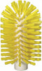 Vikan 5380-90-6 Stiff Tube Brush, Polyester, 3-1/2" x 6-1/4" OAL, Yellow