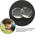 60Pcs 25mm Set iplusmile Optical Glass Double Convex Lens Ground-Edge Safety & Clear View for Light Experiments
