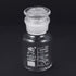 PATIKIL 60mL Reagent Media Bottle, 1Pcs Round Graduated Storage Bottle with Clear Cap for Home, Chemistry Lab