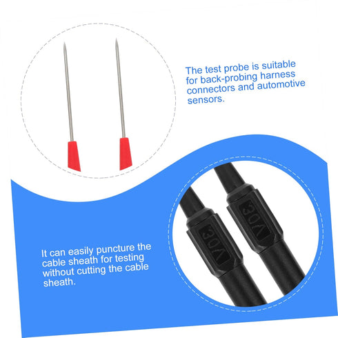 4pcs Mini Wire Piercing Needle Multimeter Tool for Testing Clips and Insulation Piercing Pins Auto Tools