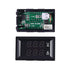 2pcs 0.28" LED Voltmeter Ammeter, Red and Blue Digital Multimeter Display for Voltage Current