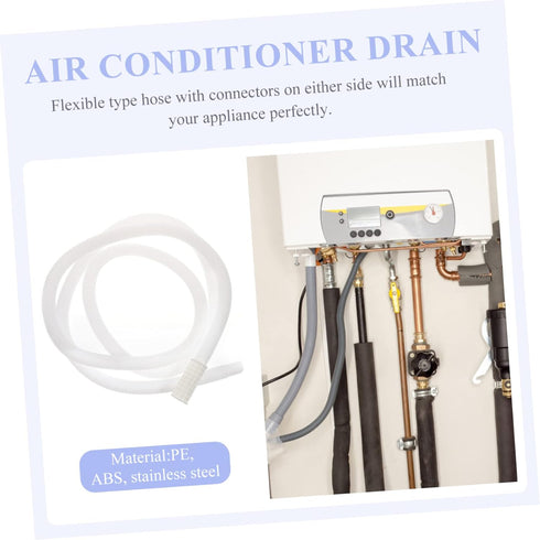 Angoily Portable Air Conditioner Drain Hose for Washing Machine Drain Kit