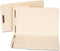 Universal UNV13520 1/3-Cut Tabs Reinforced Top Tab Folders with Fasteners, Legal Size, Manila (50/Box)