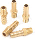 LTWFITTING Brass Fitting Coupler - 5/16-Inch Hose Barb x 1/8-Inch Male NPT, Pack of 5