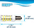 4-Pack E12 110V Bulb HQRP LED Light Cool Compatible with Ceiling Fan, Chandelier, Indoor Lighting, Drill Press