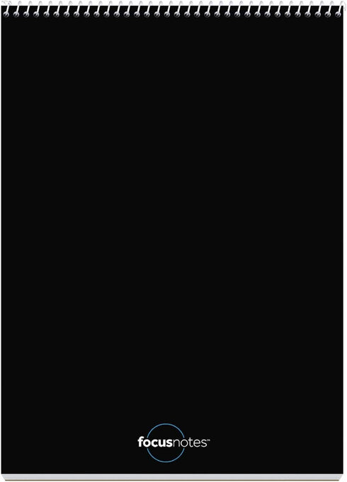 Oxford FocusNotes Writing Tablet, 8-1/2 x 11-3/4 Inches, White, Cornell Rule, 70 Sheets