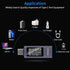 USB C Power Meter USB C Tester, USB Multimeter 4-30V 0-12A Voltage Current Capacity Energy Power Digital Tester for Tablet Chargers Power Bank Cable