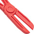 Juvale 3-Pack Hose Pinch Off Pliers - Fuel Line Clamp Tool for Automotive Brake and Radiator (Red, 3 Sizes)