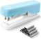 M&G Stapler Desktop Stapler, Small Cute Stapler, 1000 Staples, 20 Sheet Capacity, Portable for Office School Home (Blue)