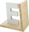 DOITOOL Wooden Book End Reusable Book Holder Bookends for Shelves Bookend for