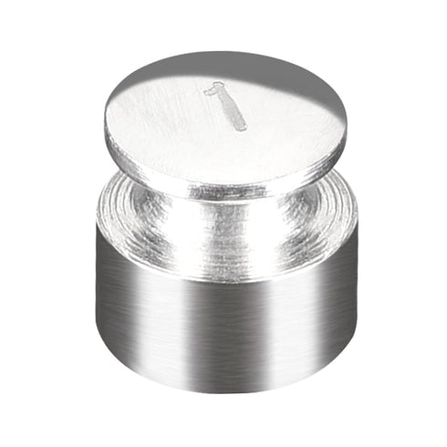 uxcell Chrome Plated M2 Steel Calibration Weight 1g for Digital Scales Balances
