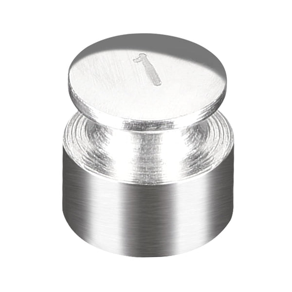 uxcell Chrome Plated M2 Steel Calibration Weight 1g for Digital Scales Balances