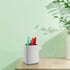 Desk Pen Holder Stand, Scandinavian Design Makeup Brush Organizer, Gray, for School, Home, Office