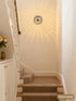 E14 Bulb,3000K Modern Wall Sconce with Hardwired,LED Wall Light Fixtures with Warm White Wall Lamp with Clear Glass